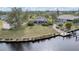 Waterfront property with private dock and pool at 15500 Longview Rd, Port Charlotte, FL 33981
