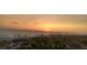 Stunning sunset view over the ocean from the beach at 1651 Beach Rd # 212, Englewood, FL 34223