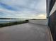 Spacious balcony overlooking the bay at 1751 Beach Rd # 204, Englewood, FL 34223