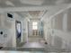 Under construction kitchen with tiled floor and drywall at 1751 Beach Rd # 204, Englewood, FL 34223