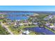 Wide aerial view of a residential community at 2271 Paraiso Ct, Englewood, FL 34224