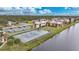 Tennis court and condo community near the canal at 66 Boundary Blvd # 282, Rotonda West, FL 33947