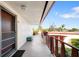 Private balcony with seating, offering views of the surrounding community at 84 Boundary Blvd # 165, Rotonda West, FL 33947