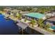 Luxury waterfront home with private pool and dock at 9567 Honeymoon Dr, Port Charlotte, FL 33981