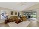 Comfortable living area featuring access to a patio at 14049 Willow Glen Ct # 242, Port Charlotte, FL 33953