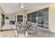 Spacious screened porch, perfect for outdoor dining and entertaining at 14049 Willow Glen Ct # 242, Port Charlotte, FL 33953