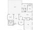 Detailed floor plan showcasing the layout, dimensions, and flow of the primary bedroom, lanai, and kitchen at 26098 Constantine Rd, Punta Gorda, FL 33983