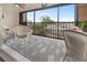 Enjoy the water view from this screened lanai at 4260 Placida Rd # 14C, Englewood, FL 34224