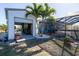 Detached workshop or storage building adjacent to the pool area at 9300 Miami Cir, Port Charlotte, FL 33981