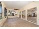 Under construction sunroom with water views at 99 W Riverview Ave, Englewood, FL 34223