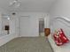 Bright bedroom with double bed and built-in closet at 25100 Sandhill Blvd # B-103, Punta Gorda, FL 33983
