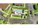 Community bocce ball courts with seating area at 25100 Sandhill Blvd # B-103, Punta Gorda, FL 33983