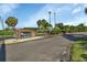 Community entrance sign for Deep Creek Gardens at 25100 Sandhill Blvd # B-103, Punta Gorda, FL 33983