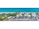 Aerial view of beachfront condo community with oceanfront access and parking at 2950 N Beach Rd # A315, Englewood, FL 34223