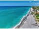 Stunning beachfront view with turquoise water at 2950 N Beach Rd # A315, Englewood, FL 34223