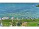View of private boat docks and waterfront at 2950 N Beach Rd # A315, Englewood, FL 34223