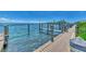 Private community dock with boardwalk access to the water at 2950 N Beach Rd # A315, Englewood, FL 34223