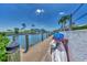 Convenient kayak storage on the community dock at 2950 N Beach Rd # A315, Englewood, FL 34223