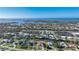 High aerial shot overlooking a coastal residential community at 4658 Arlington Dr, Placida, FL 33946