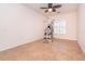 Bonus room converted into a home gym with exercise equipment at 646 Boundary Blvd, Rotonda West, FL 33947