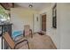Private balcony with seating area, perfect for relaxing at 524 Pine Hollow Cir # 524, Englewood, FL 34223