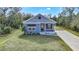 Aerial view of a charming one-story house at 19095 Willard Ave, Port Charlotte, FL 33954