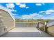 The waterfront view from this home can be enjoyed on this home's spacious outdoor balcony at 45 Seawatch Lake Dr, Boca Grande, FL 33921