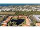 Wide aerial view of condo community by the ocean at 502 Pine Hollow Cir # 502, Englewood, FL 34223