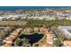 Aerial view showcasing the community's location near the ocean at 502 Pine Hollow Cir # 502, Englewood, FL 34223