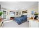 Bright bedroom with a comfortable bed and plenty of natural light at 502 Pine Hollow Cir # 502, Englewood, FL 34223
