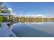 Private dock with boat slip and water access at 534 Gulf Blvd, Placida, FL 33946