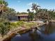 Two-story home, screened enclosure, waterfront view at 651 Dixon Rd, Venice, FL 34292