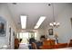 Dining room with a view into the living room and access to the kitchen at 8100 Memory Ln # 207, Rotonda West, FL 33947
