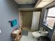 Bathroom with a toilet and walk in shower at 872 Dobell Nw Ter, Port Charlotte, FL 33948