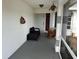 Screened porch with seating area, perfect for relaxing at 872 Dobell Nw Ter, Port Charlotte, FL 33948