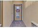 Inviting front door adorned with a flower wreath welcomes you into this beautiful home at 20211 Granlago Dr, Venice, FL 34293