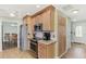 Well-equipped kitchen featuring stainless steel appliances, marble countertops, and ample cabinet space at 5231 Conner Ter, Port Charlotte, FL 33981