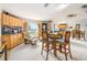 Game room featuring a wet bar, lounge seating, and large window views of the outdoors at 2805 N Beach Rd # B, Englewood, FL 34223