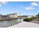 Aerial view of waterfront homes with private docks and stunning canal views at 2805 N Beach Rd # B, Englewood, FL 34223