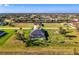 Expansive aerial view of beautiful homes with lovely waterfront access and stunning landscaping at 1061 Boundary Blvd, Rotonda West, FL 33947