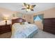 Comfortable main bedroom with soft lighting and spacious layout at 3310 Loveland Blvd # 802, Punta Gorda, FL 33980
