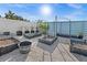 Backyard featuring well-maintained raised garden beds and ample space for gardening enthusiasts at 539 Shore Rd, Nokomis, FL 34275