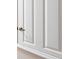 A standard door with a round handle at 9519 Athel Dr, Port Charlotte, FL 33981