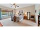 Serene main bedroom with comfortable bed, dresser, and side table at 13354 Blytheville Ave, Port Charlotte, FL 33981