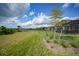 Spacious backyard featuring a large green area and views of neighboring properties and inviting screened-in patio at 6237 Fish Eagle Ct, Nokomis, FL 34275