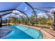 Sparkling pool with screened enclosure, perfect for enjoying the outdoors in comfort and privacy at 12028 Newgate Ave, Port Charlotte, FL 33981