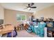 Bedroom filled with personal items and a view from the window at 14795 San Domingo Blvd, Port Charlotte, FL 33981