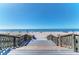 A view of the beach from the boardwalk at 1183 Cedar Ave, Englewood, FL 34223