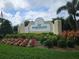 Entrance sign for the Riverwood deed-restricted community at 14026 Royal Pointe Dr, Port Charlotte, FL 33953