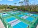 Active community pickleball courts offer a fun way to stay active at 14026 Royal Pointe Dr, Port Charlotte, FL 33953